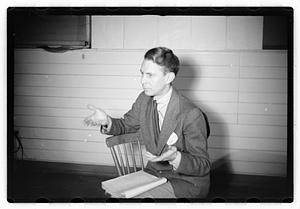 Mr. Ed. P. Goodnow dramatic director, Harvard Univ.