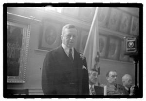 Gov. Ely reception, Rev. Mr. Lang