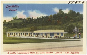 Candlelite Motel, a highly recommended motel for travelers comfort -- AAA approved
