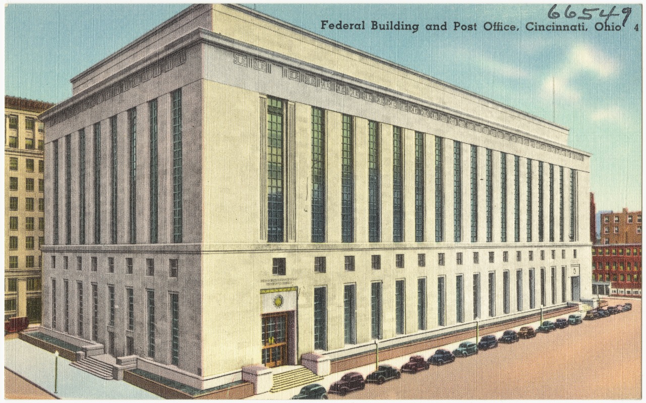 Federal building and post office, Cincinnati, Ohio