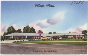 Village Motel, Route 42 -- Cleveland, Ohio