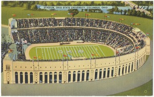 Stadium, Ohio State University. Columbus. Ohio