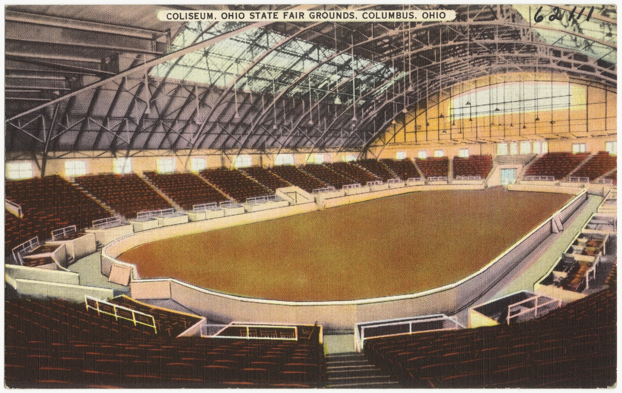 Coliseum Ohio State Fair Grounds Columbus Ohio Digital Commonwealth