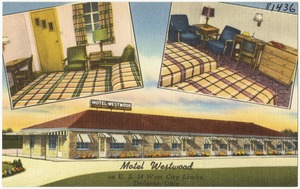 Motel westwood, on U.S. 24 west city limits, Defiance, Ohio