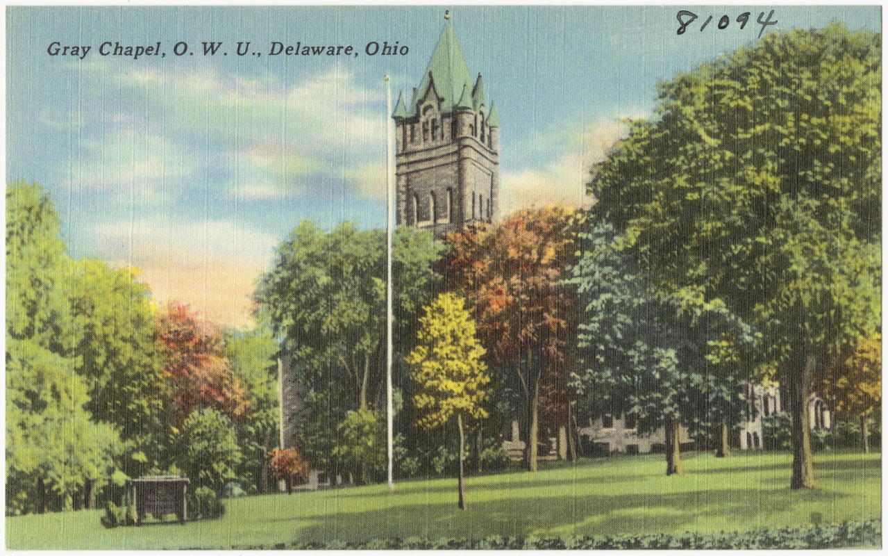 Gray Chapel, O. W. U., Delaware, Ohio