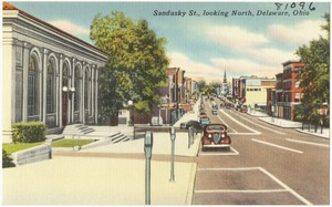 Sandusky St. looking north, Delaware, Ohio