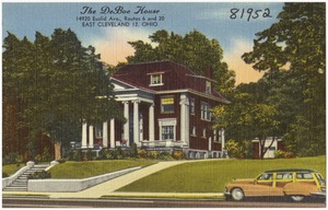 The DeBoe House, 14920 Euclid Ave., Routes 6 and 20, East Cleveland 12, Ohio