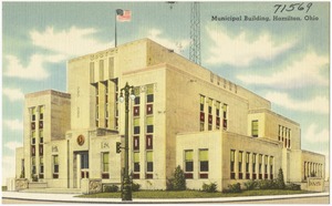 Municipal building, Hamilton, Ohio