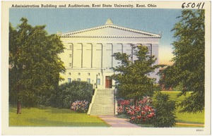 Administration building and auditorium, Kent State University, Kent, Ohio