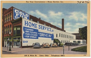 For your convenience -- Home Services, Inc., 236 S. Main St., Loma, Ohio, Telephone 49911