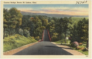 Canton Bridge, Route 30, Lisbon, Ohio