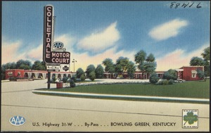 Colletdale Motor Court, U. S. Highway 31-W... By-Pass... Bowling Green, Kentucky