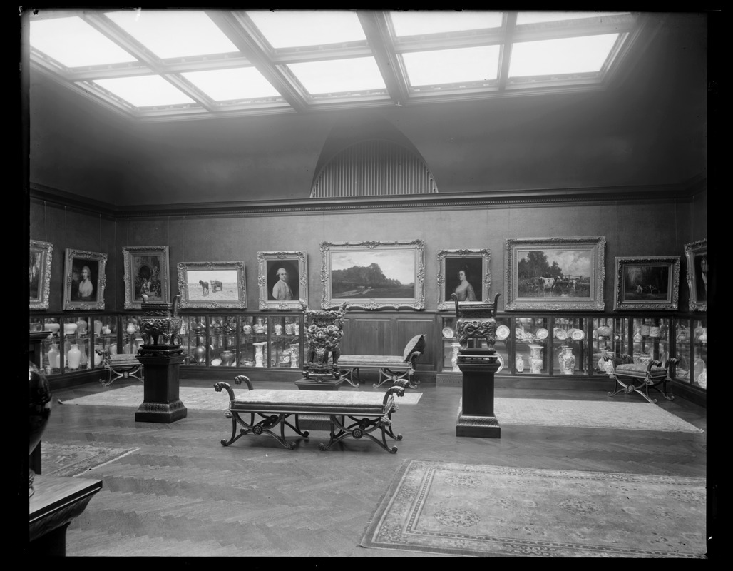 Blantyre interior/gallery of paintings and china ware Digital