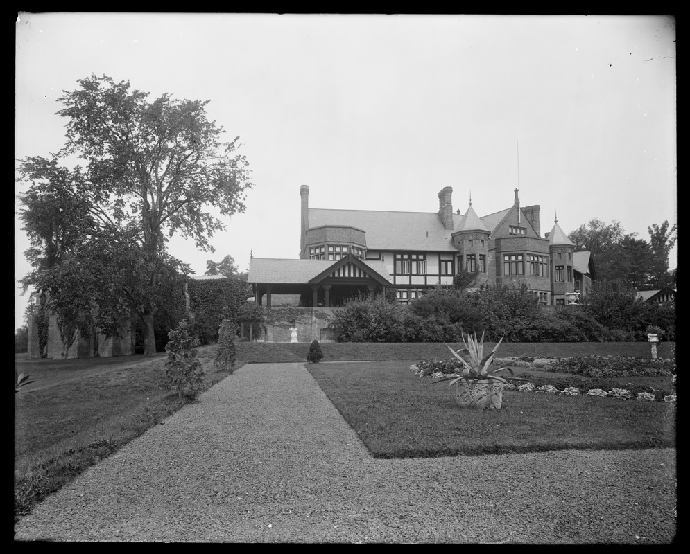 Blantyre exterior/house & garden Digital Commonwealth