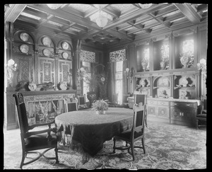 Anson Phelps Stokes, 229 Madison Ave NYC: dining-room