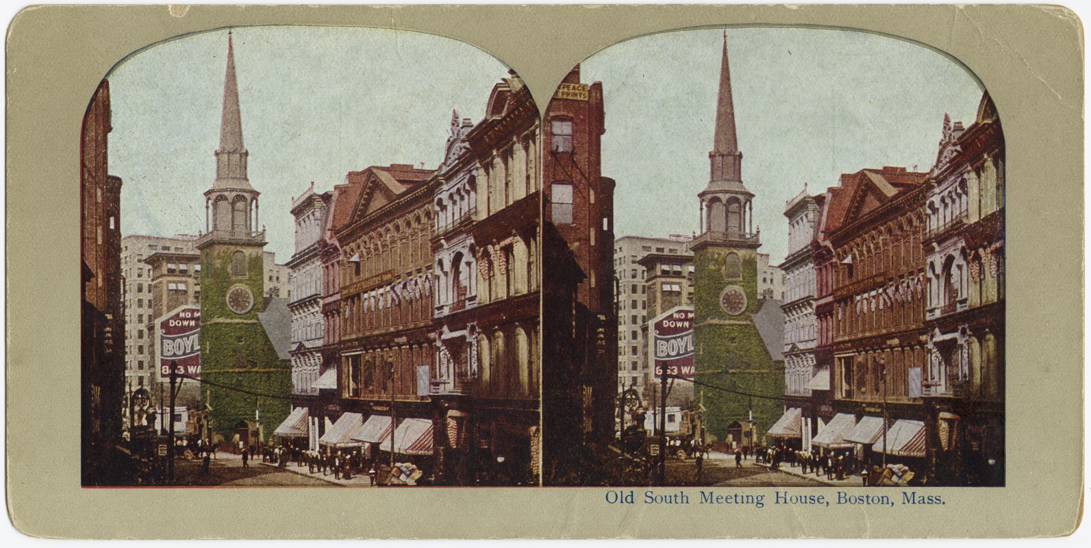 Old South Meeting House, Boston, Mass.
