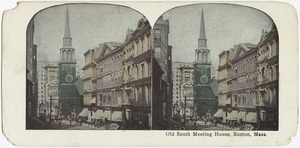 Old South Meeting House, Boston, Mass.