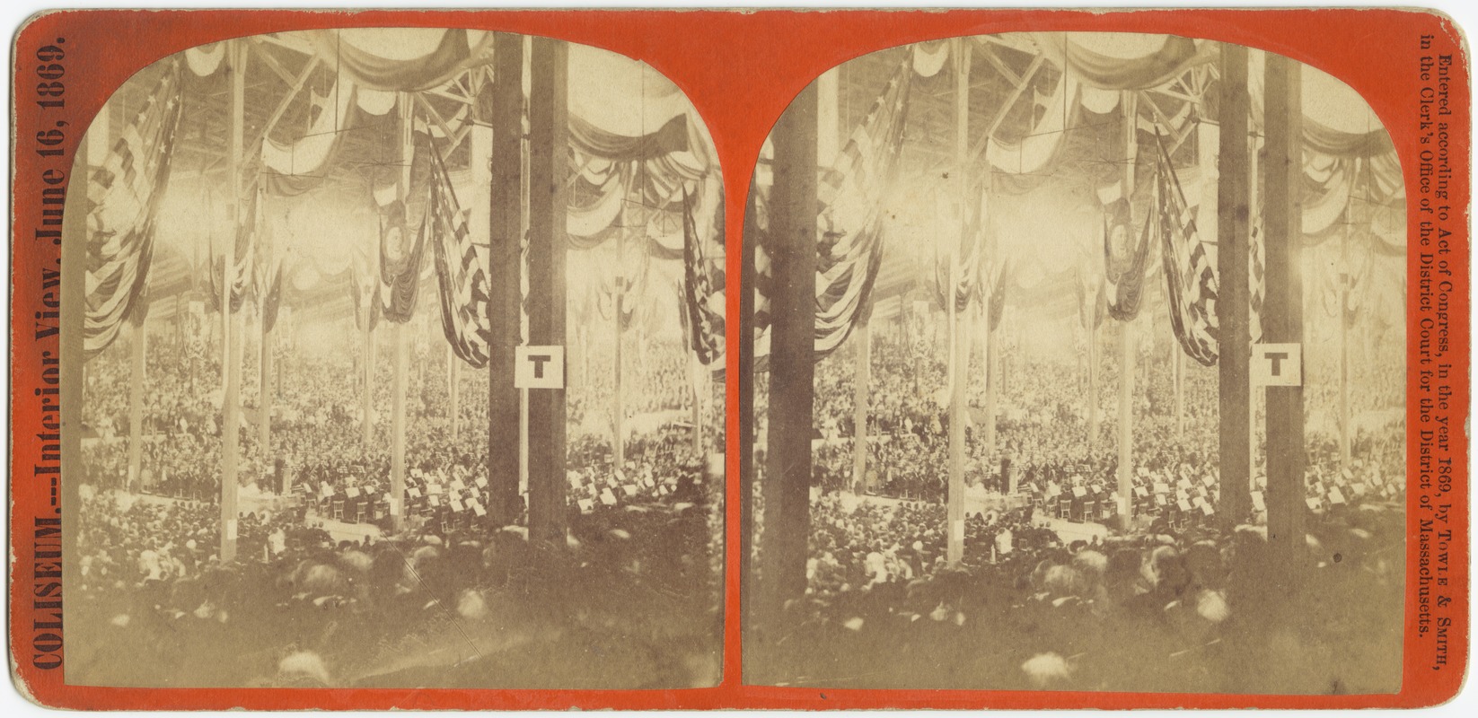 Coliseum--interior View. June 16, 1869
