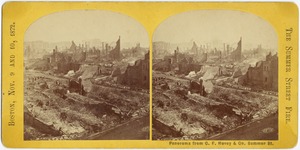 Panorama from C.F. Hovey & Co. Summer St.