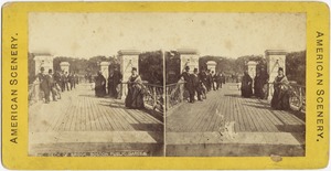 Deck of bridge, Boston Public Garden