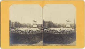 Public Garden, Boston, Mass. George Washington Statue