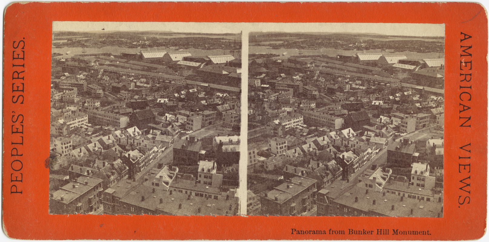 Panorama from Bunker Hill Monument