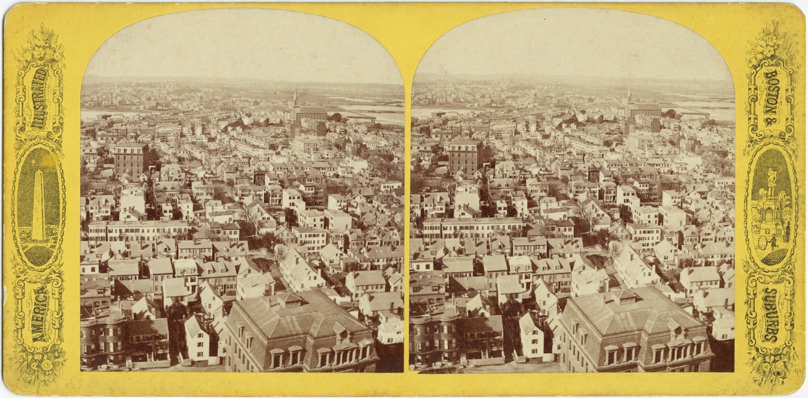 Panorama from Bunker Hill Monument
