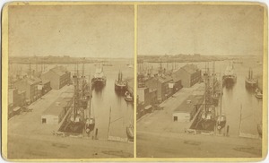 Boston Harbor and wharf