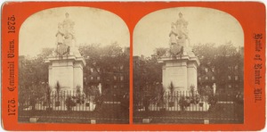 Soldiers' Monument, Charlestown, decorated by 5th Maryland Regiment