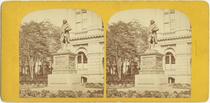 Statue of Franklin, School Street, Boston