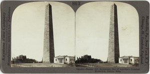 Bunker Hill Monument, one of America's proudest memorials, Boston, Mass.