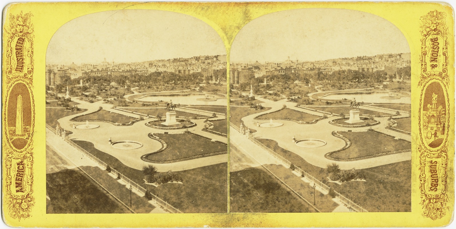 Boston and vicinity. The Public Garden