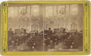 Interior, House Representatives, Boston, Mass.