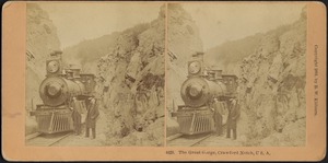 The Great Gorge, Crawford Notch, U.S.A.