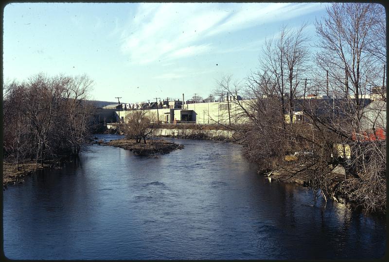 From bridge at Farwell/North St. - West toward Waltham