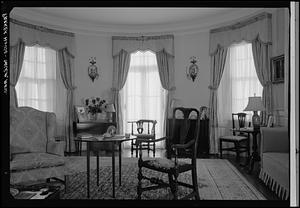 George B. Parker House, Salem, interior