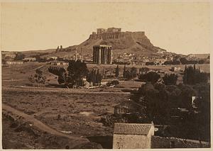 Temple of Olympian Zeus versus the Acropolis