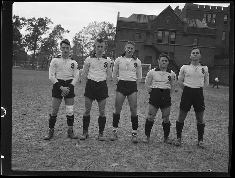 Soccer 1941, Rogers, Carlson, Schmid, Sheehan, and Havel