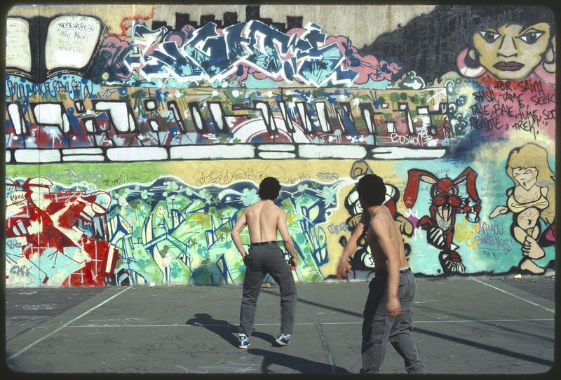 Boston, South End, handball Digital Commonwealth