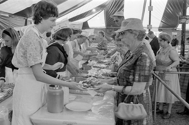 Scallop Festival opening day, Pope's Island, New Bedford