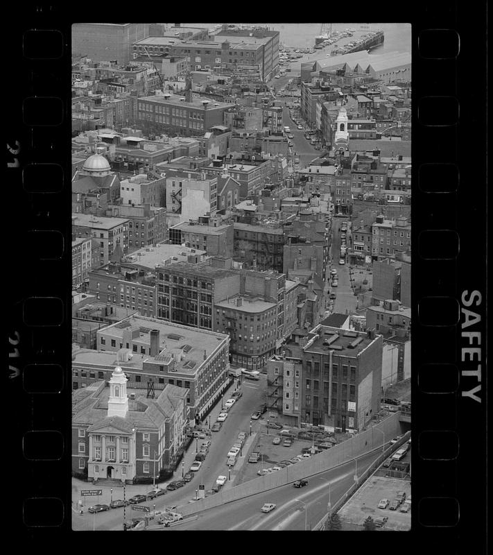 North End from Customs House, downtown Boston