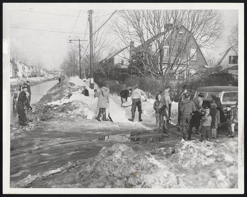 Belmont Parents on the Job-When yesterday's mid-50 temperatures ...