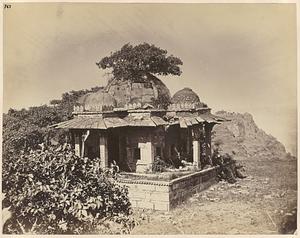 Devi temple near Rohtasgarh Fort, Rohtas, India