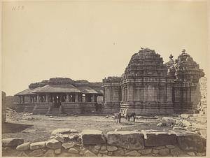 Panchalinga Temple at Huli, end view