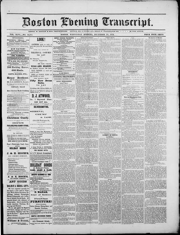 Boston Evening Transcript - Digital Commonwealth