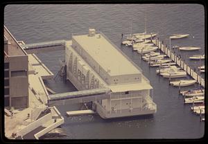 Aquarium from the Custom House Tower Boston