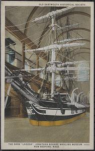 The bark "Lagoda", Jonathan Bourne Whaling Museum, New Bedford, Mass.