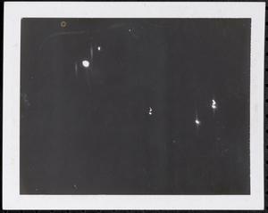 Blurry lights at night