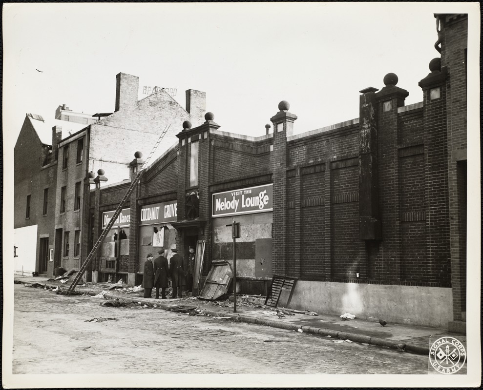 Cocoanut Grove fire, Boston, Nov. 28, 1942 - Digital Commonwealth