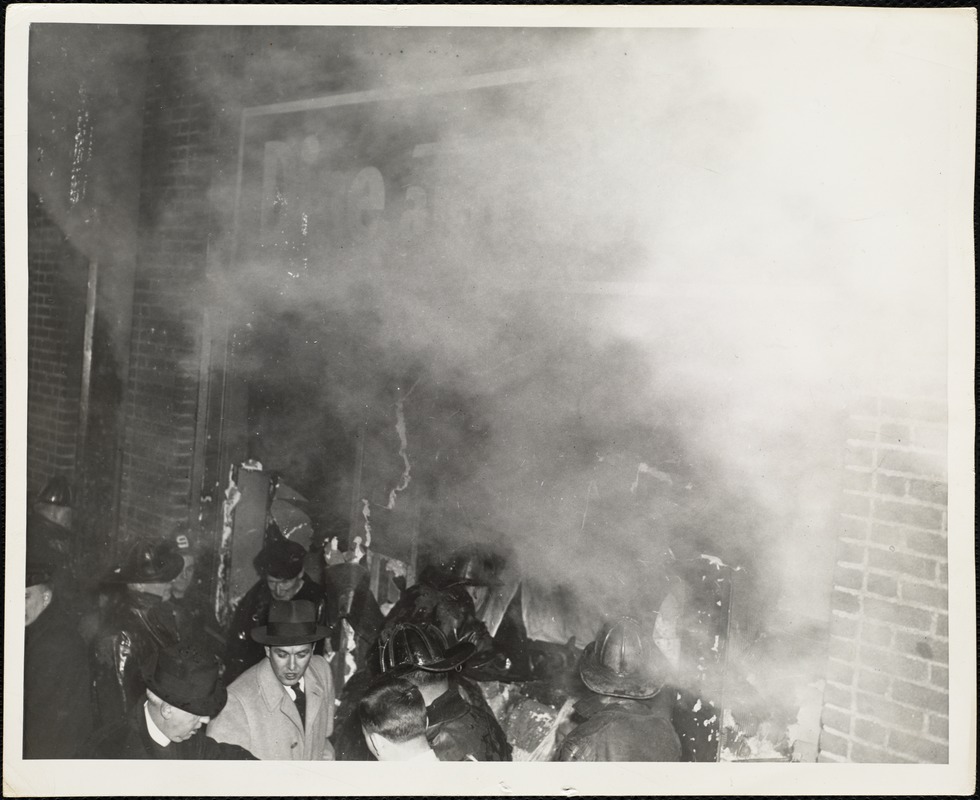 Cocoanut Grove fire, Boston, Nov. 28, 1942